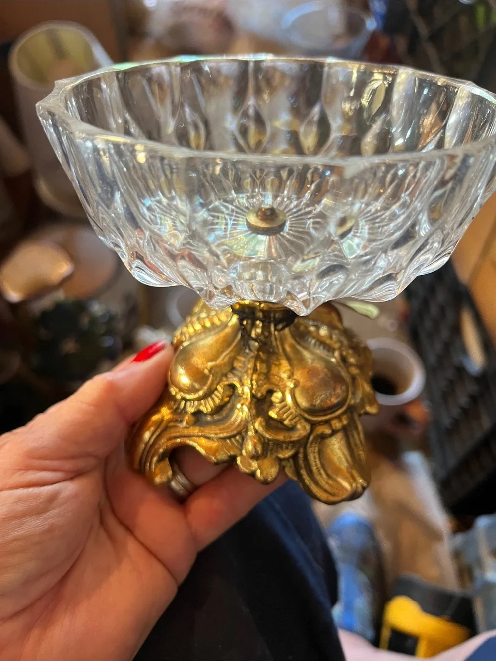 Vintage candy dish - Picture 1 of 2